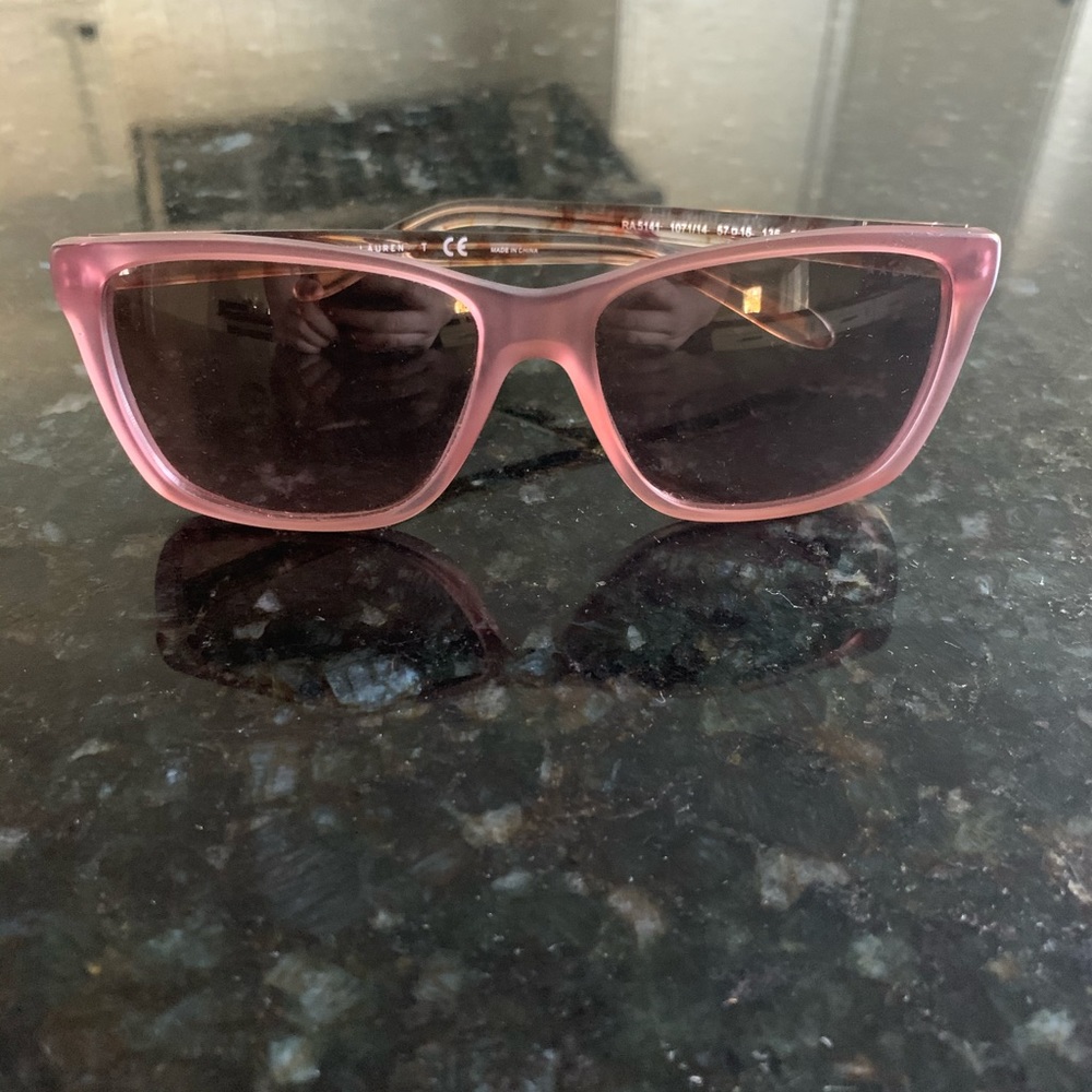 Rose framed Ralph Lauren Sunglasses